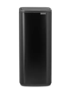 Мусорное ведро Brabantia Bo Touch Bin 30 л, сталь, Soft Touch, чёрное