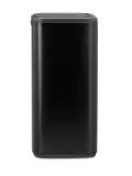 Мусорное ведро Brabantia Bo Touch Bin 30 л, сталь, Soft Touch, чёрное — фото 2