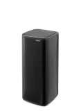 Мусорное ведро Brabantia Bo Touch Bin 30 л, сталь, Soft Touch, чёрное — фото 5