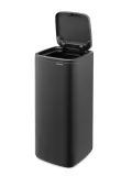 Мусорное ведро Brabantia Bo Touch Bin 30 л, сталь, Soft Touch, Mineral Infinite Grey — фото 5