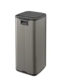 Мусорное ведро Brabantia Bo Touch Bin 30 л, сталь, Soft Touch, платиновое — фото 4