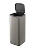 Мусорное ведро Brabantia Bo Touch Bin 30 л, сталь, Soft Touch, платиновое — фото 6