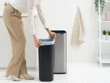 Мусорное ведро Brabantia Bo Touch Bin 30 л, матовая сталь Fingerprint Proof, серебристое — фото 8