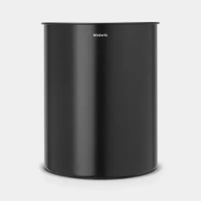 Корзина для бумаг Brabantia 15 л матовая чёрная