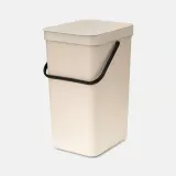 Контейнер для сортировки отходов Brabantia Sort & Go 16 л Soft Beige — фото 1