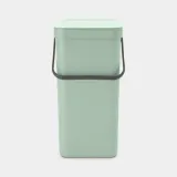 Контейнер для сортировки отходов Brabantia Sort & Go 16 л Jade Green — фото 2