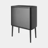 Однокамерное мусорное ведро Brabantia Bo 36 л Confident Grey серый — фото 5