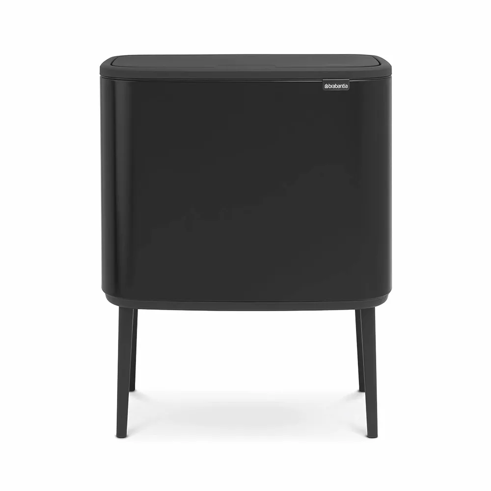 Однокамерное мусорное ведро Brabantia Bo 36 л чёрный