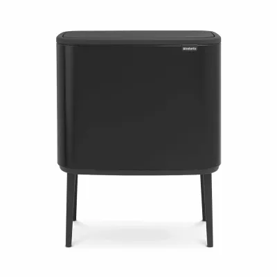 Однокамерное мусорное ведро Brabantia Bo 36 л чёрный