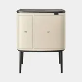 Однокамерное мусорное ведро Brabantia Bo 36 л Soft Beige бежевый — фото 4