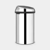 Мусорное ведро Brabantia Touch Bin 60 л матовая сталь — фото 2