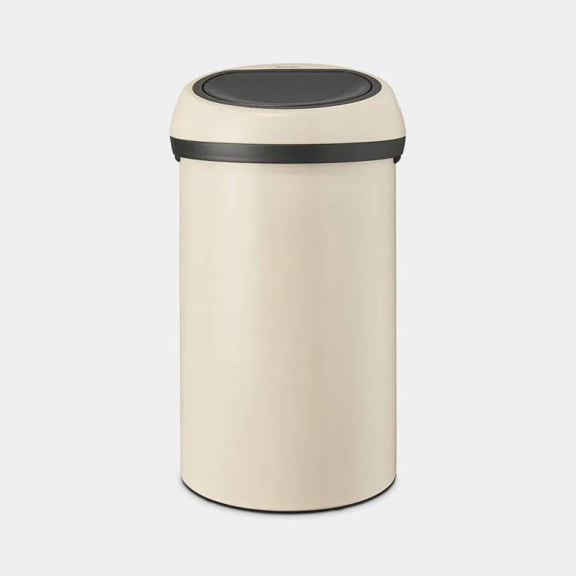 Мусорное ведро Brabantia Touch Bin 60 л Soft Beige бежевое