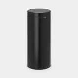 Мусорное ведро Brabantia Bo Touch Bin New 30 л матовый чёрный — фото 1