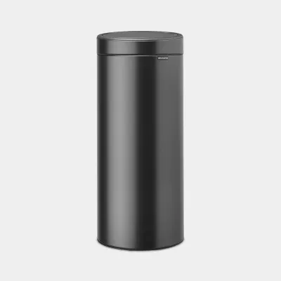 Мусорное ведро Brabantia Bo Touch Bin New 30 л Confident Grey серое