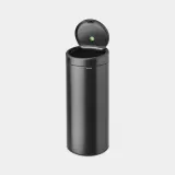 Мусорное ведро Brabantia Bo Touch Bin New 30 л Confident Grey серое — фото 3