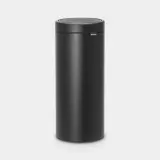 Мусорное ведро Brabantia Bo Touch Bin New 30 л Mineral Moonlight Black — фото 1