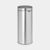Мусорное ведро Brabantia Bo Touch Bin New 30 л матовая сталь — фото 1