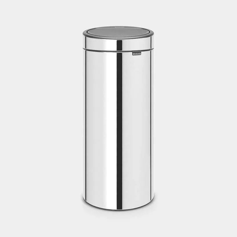 Мусорное ведро Brabantia Bo Touch Bin New 30 л блестящая сталь