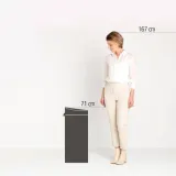 Мусорное ведро Brabantia Bo Touch Bin New 30 л блестящая сталь — фото 5