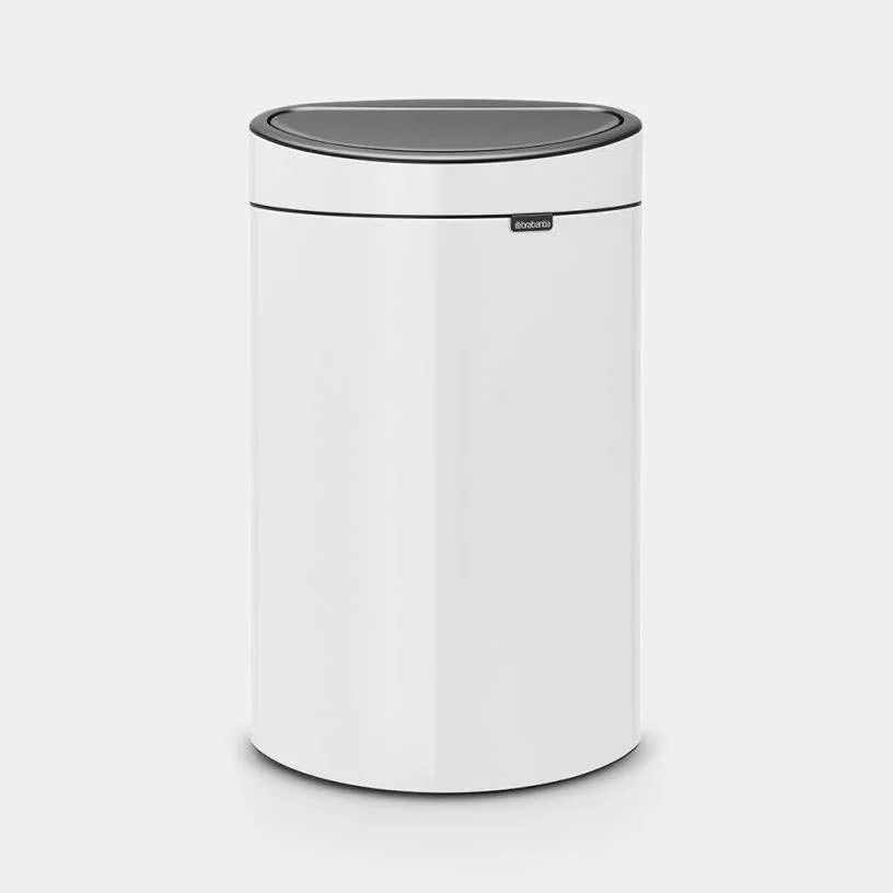 Мусорное ведро Brabantia Touch Bin New 40 л белое