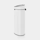Мусорное ведро Brabantia Touch Bin New 40 л белое — фото 3