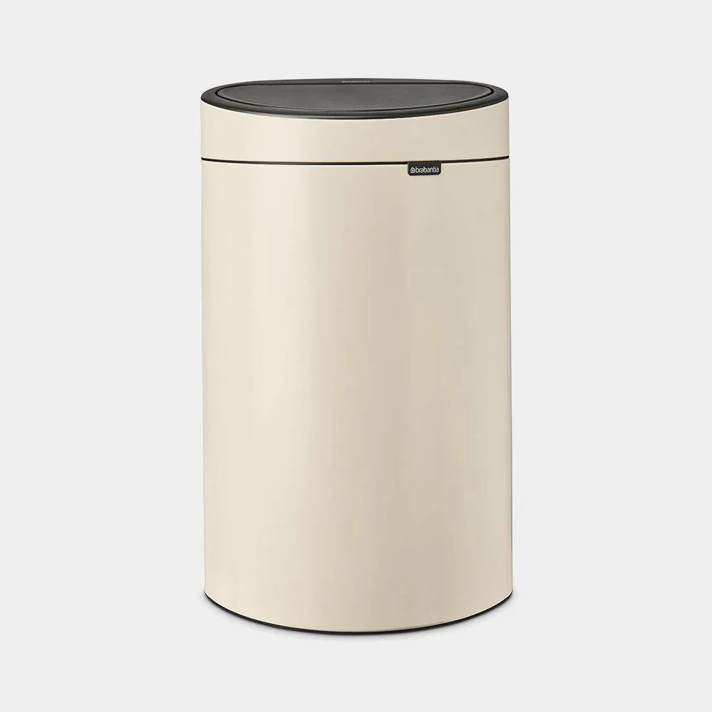 Мусорное ведро Brabantia Touch Bin New 40 л Soft Beige бежевое