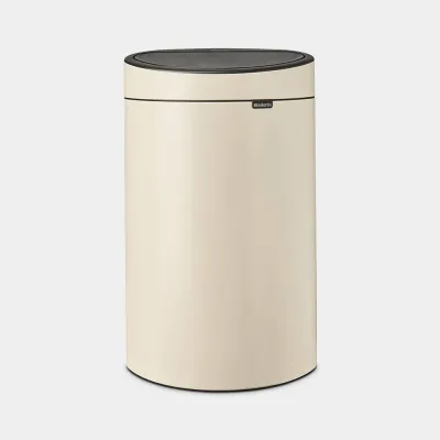 Мусорное ведро Brabantia Touch Bin New 40 л Soft Beige бежевое