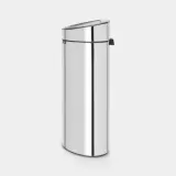 Мусорное ведро Brabantia Touch Bin New 40 л блестящая сталь — фото 2