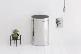 Мусорное ведро Brabantia Touch Bin New 40 л блестящая сталь — фото 5