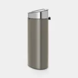Мусорное ведро Brabantia Touch Bin New 40 л платиновое — фото 4