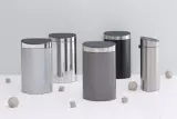 Мусорное ведро Brabantia Touch Bin New 40 л платиновое — фото 5