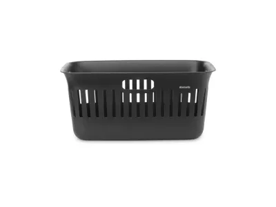 Корзина для белья Brabantia Collect-It 40 л, прямоугольная, чёрная