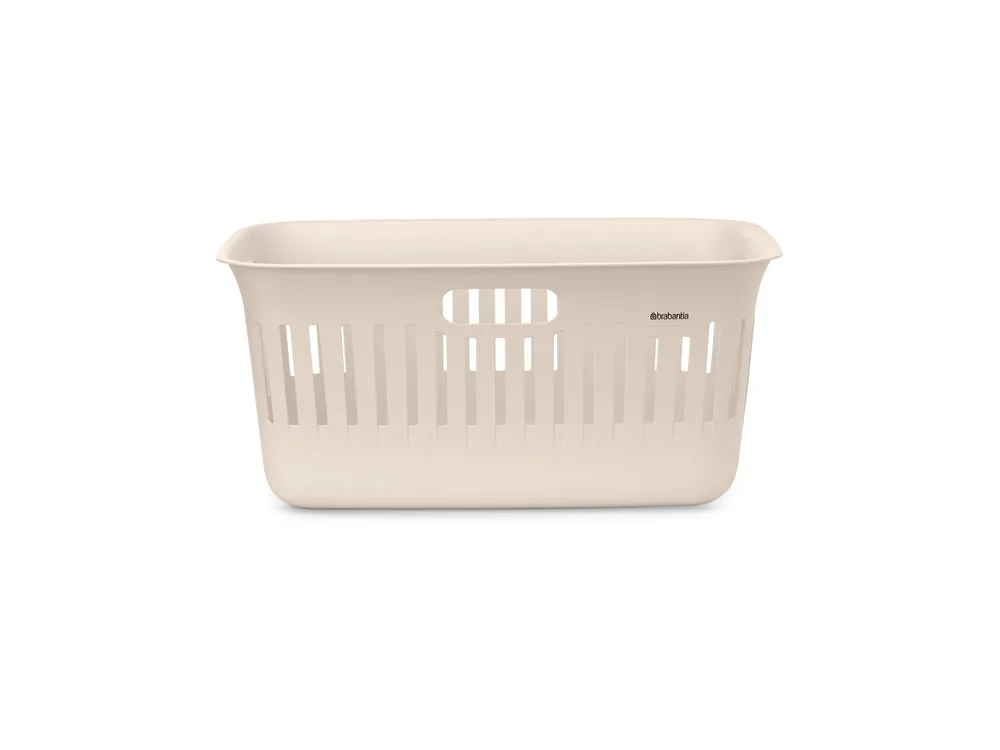Корзина для белья Brabantia Collect-It 40 л, прямоугольная, Soft Beige, бежевая