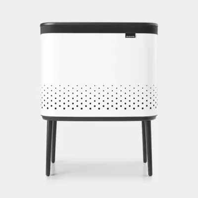 Корзина для белья Brabantia Bo 60 л, на ножках, белая