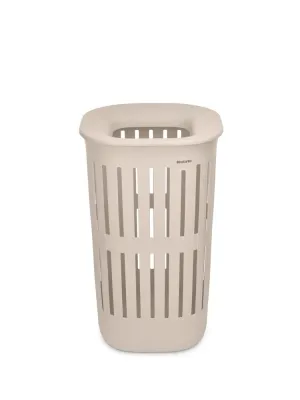 Корзина для белья Brabantia Collect-It 55 л, с крышкой, пластик, бежевая