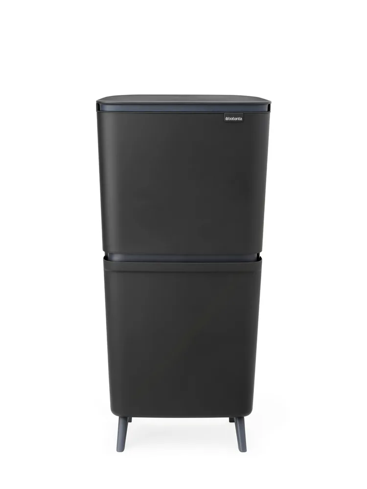Мусорное ведро для сортировки Brabantia SortUp Hi 20+25 л Dark Grey