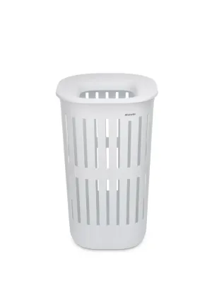 Корзина для белья Brabantia Collect-It 55 л, с крышкой, пластик, белая