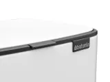Мусорное ведро с педалью Brabantia Bo 12 л, стальное, белое — фото 5