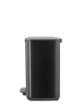 Мусорное ведро с педалью Brabantia Bo 12 л, стальное, чёрное — фото 4