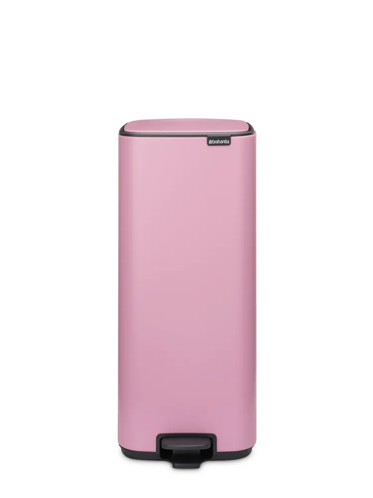 Педальное мусорное ведро Brabantia Bo 30 л, сталь, Lilac Pink
