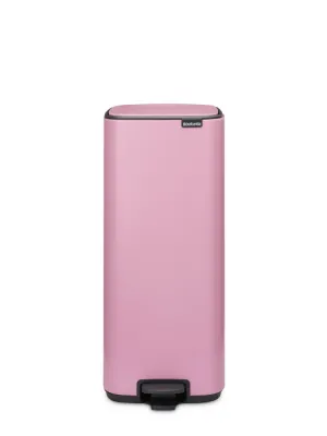Педальное мусорное ведро Brabantia Bo 30 л, сталь, Lilac Pink