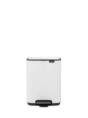 Мусорное ведро с педалью Brabantia Bo 4 л белое