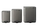 Мусорное ведро с педалью Brabantia Bo 4 л платиновое — фото 6