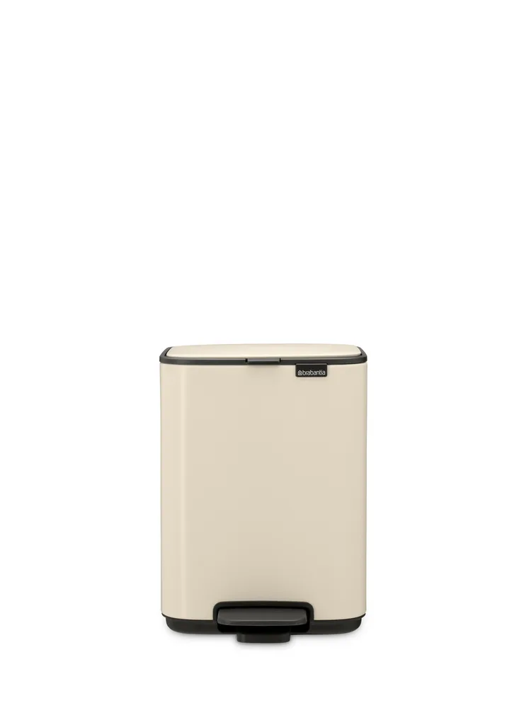 Мусорное ведро с педалью Brabantia Bo 4 л бежевое Soft Beige