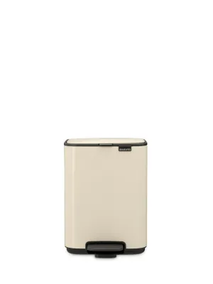 Мусорное ведро с педалью Brabantia Bo 4 л бежевое Soft Beige