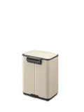 Мусорное ведро с педалью Brabantia Bo 4 л бежевое Soft Beige — фото 2