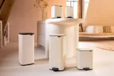 Мусорное ведро с педалью Brabantia Bo 4 л бежевое Soft Beige — фото 6