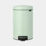 Педальное мусорное ведро Brabantia NewIcon 12 л, Jade Green, зелёный — фото 1