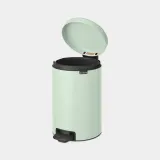 Педальное мусорное ведро Brabantia NewIcon 12 л, Jade Green, зелёный — фото 3