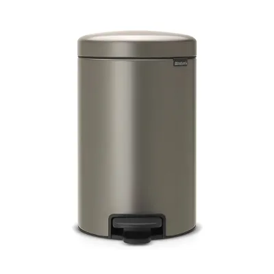 Мусорное ведро с педалью Brabantia NewIcon 12 л, сталь, полипропилен